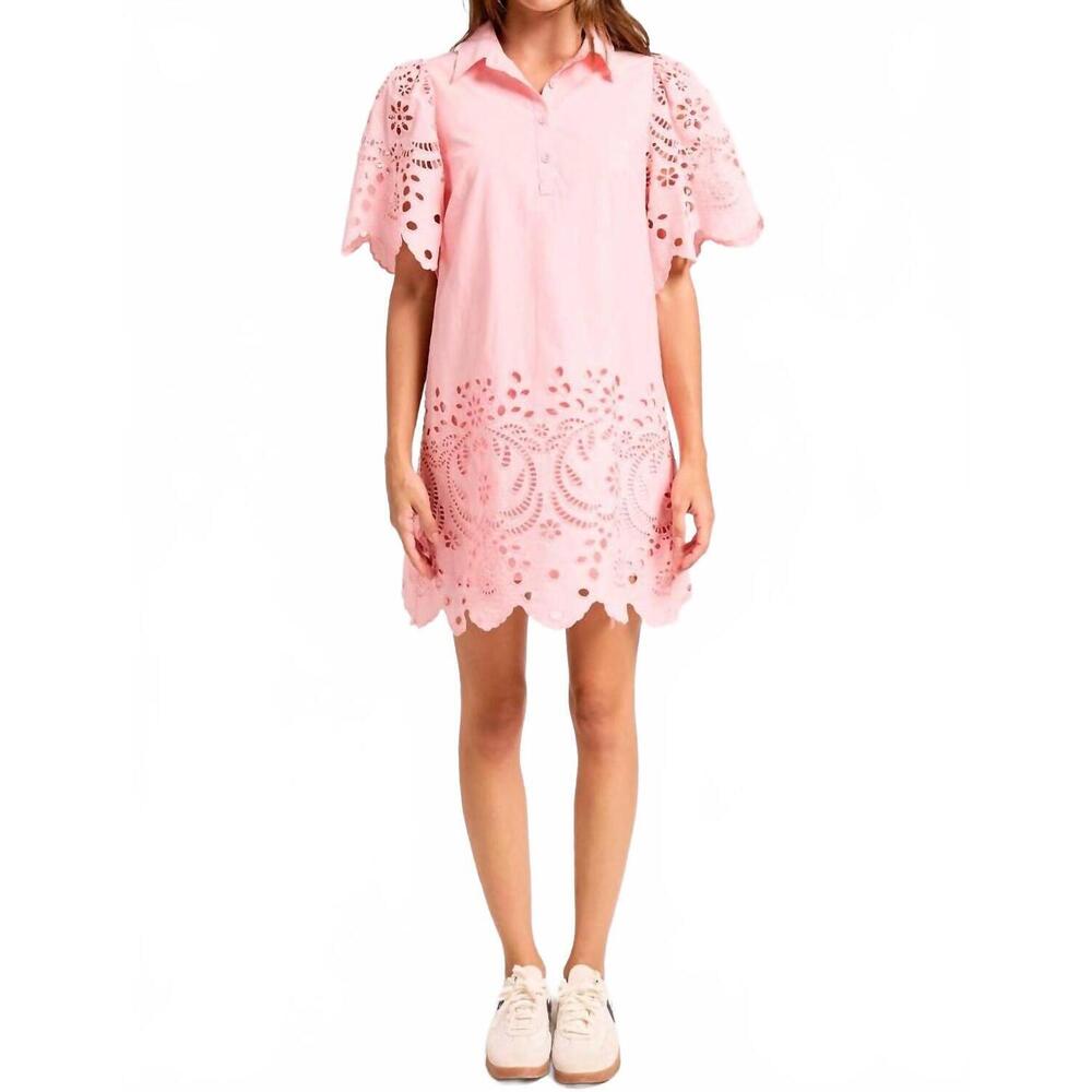 NEW ULTRAMARINE alory dress in pink
